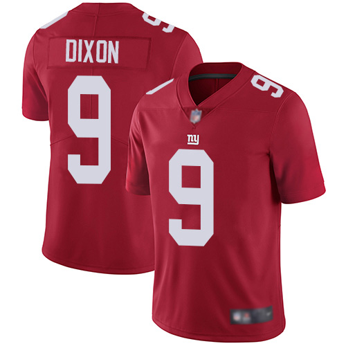 Men New York Giants 9 Riley Dixon Red Limited Red Inverted Legend Football NFL Jersey
